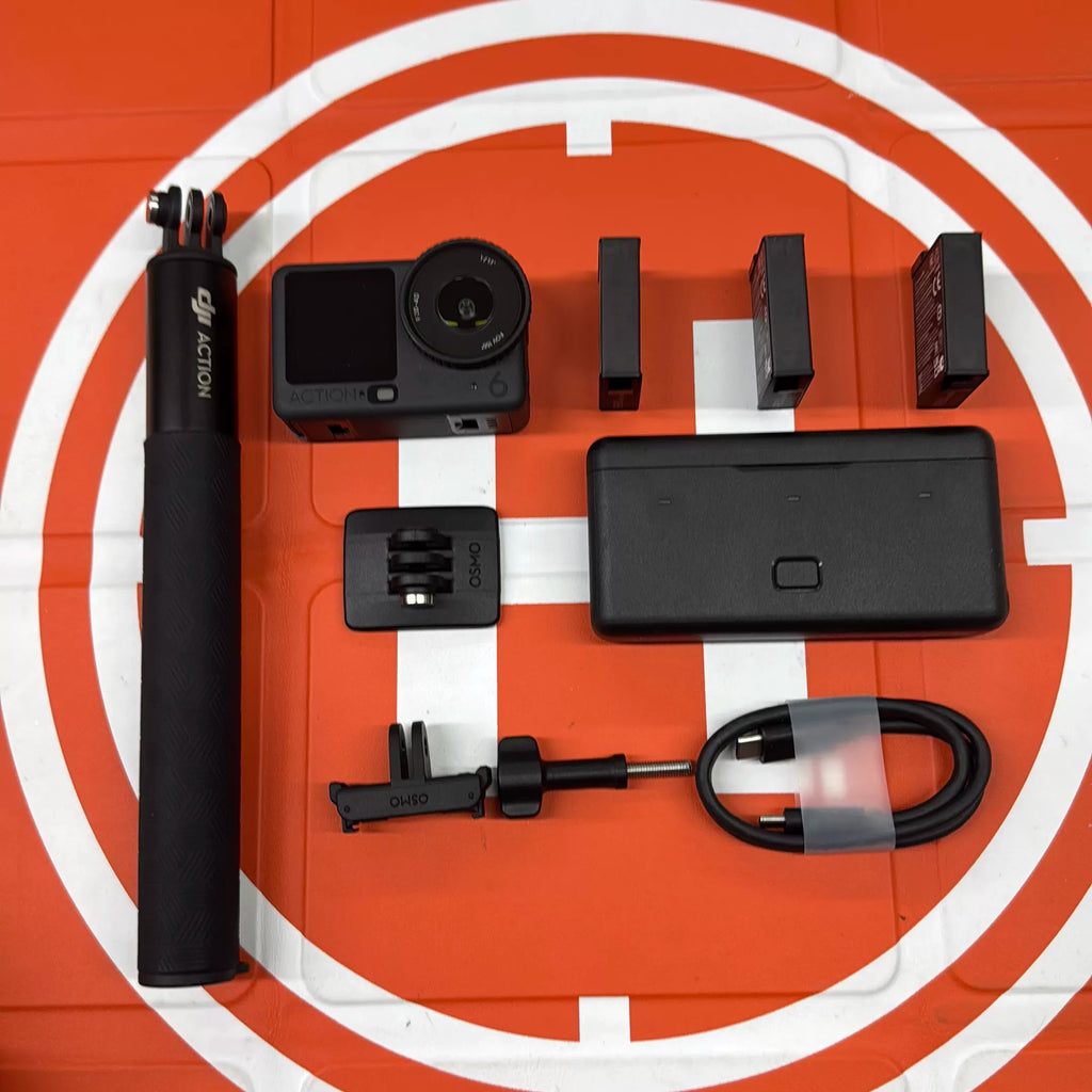 DJI Osmo Action 6 Action Camera Adventure Combo – Used – photo 1