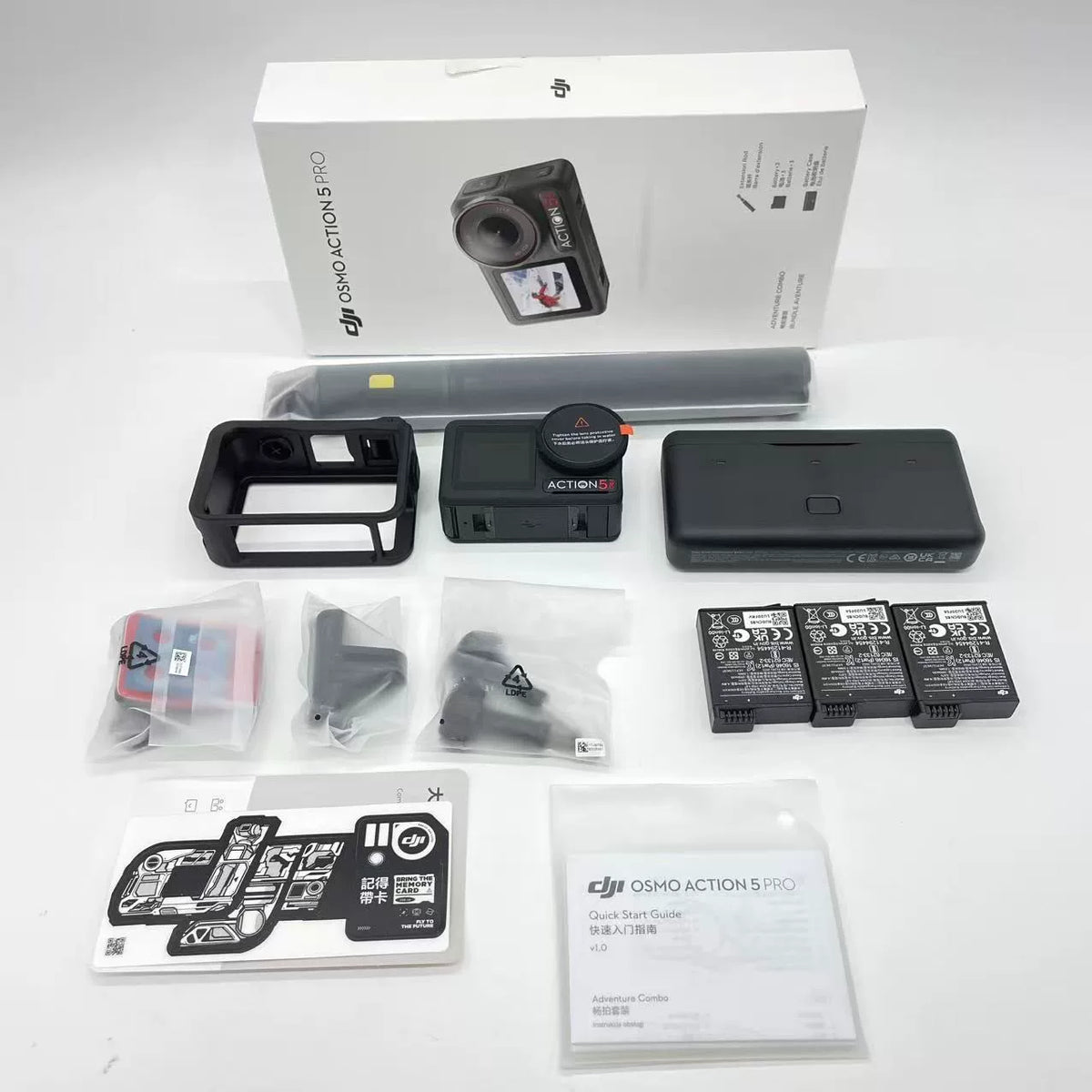 DJI Osmo Action 5 Pro Adventure Combo, DJI Care Refresh (transferable) – open box, grade B – photo 1
