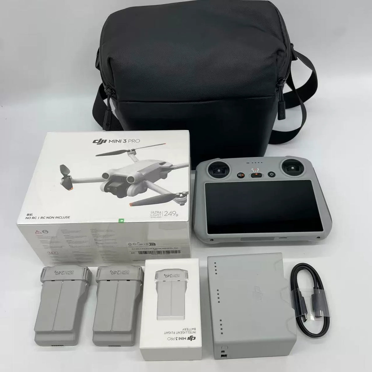 DJI Mini 3 Pro Fly More Combo (with Screen Remote (DJI RC)) – open box, grade B – photo 1