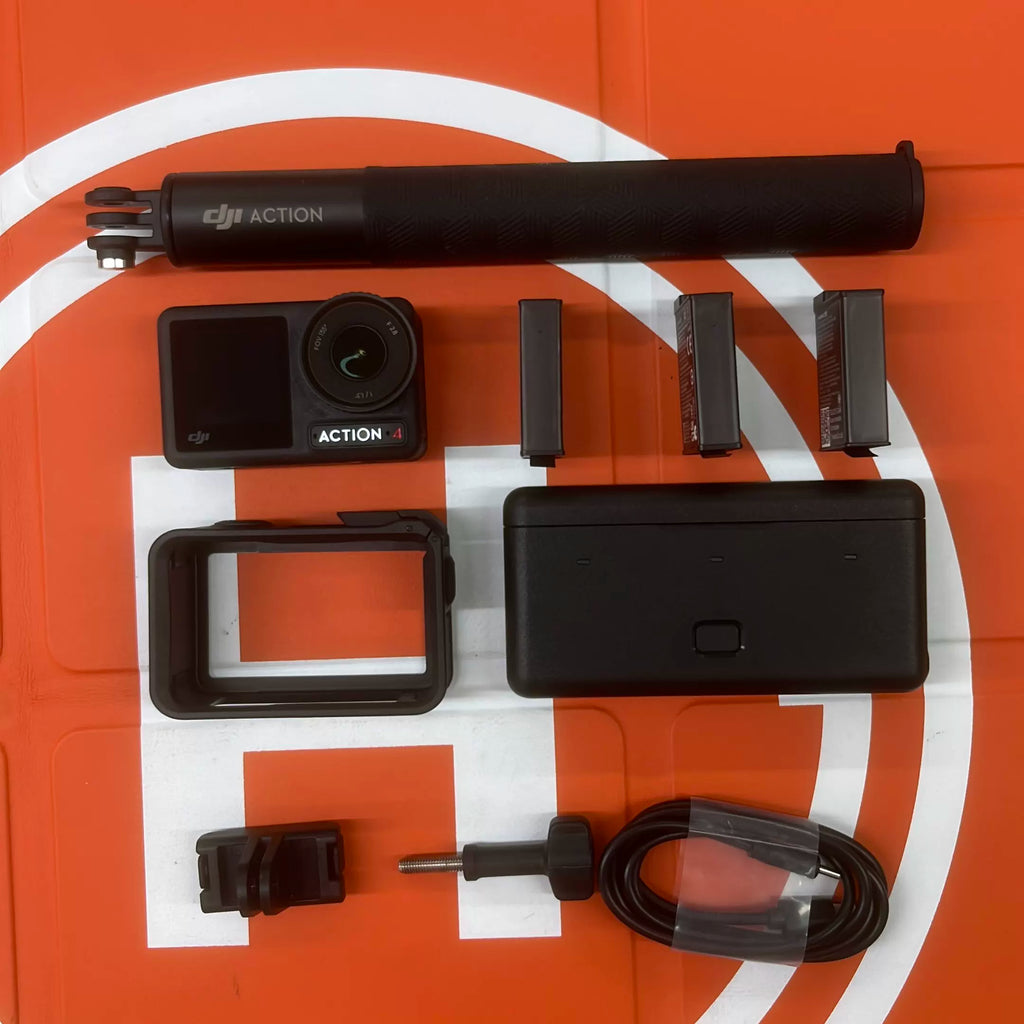 DJI Osmo Action 4 Action Camera Fly More Combo – Used – photo 1