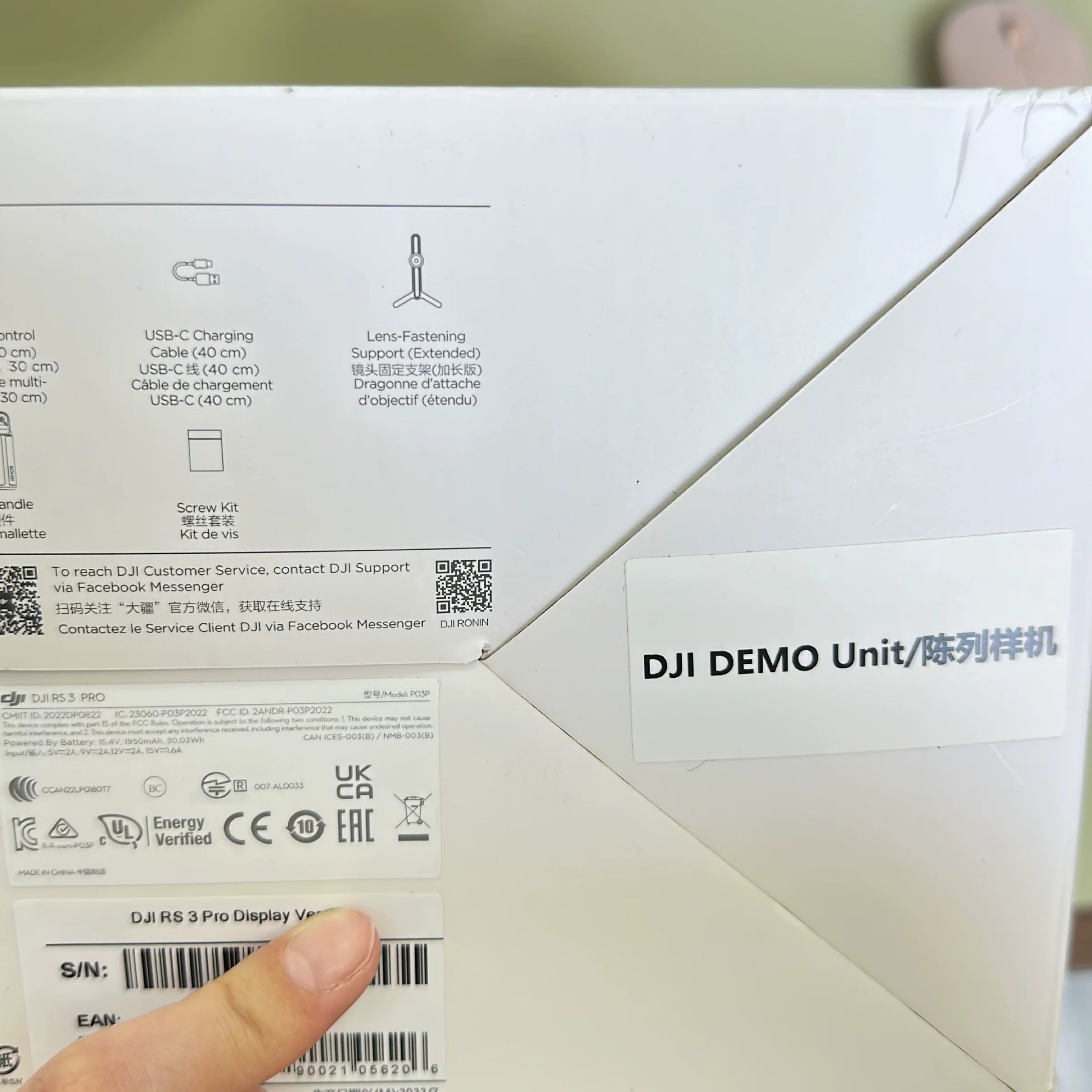 DJI RS 3 Pro Camera Stabilizer – Brand New – photo 4