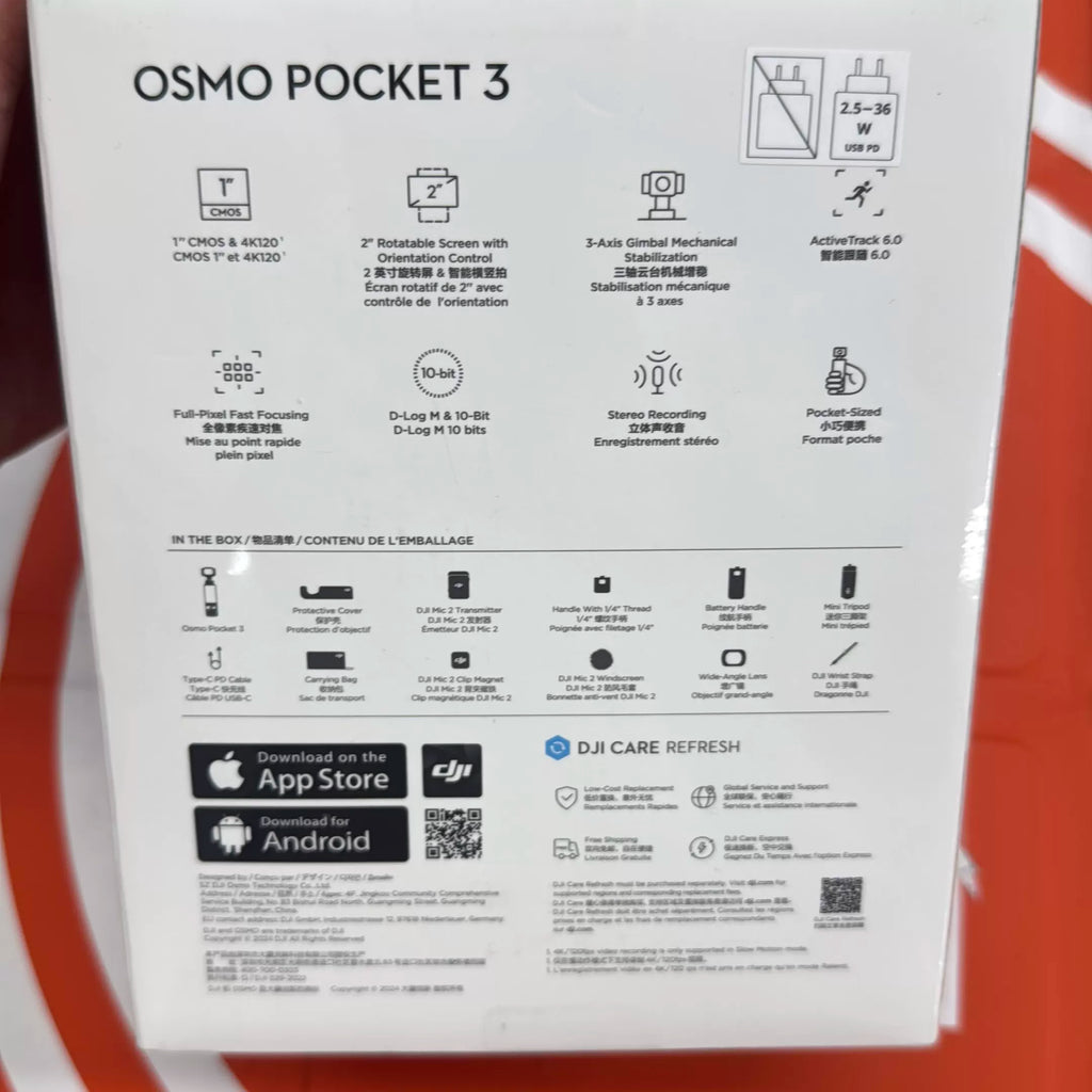 DJI Osmo Pocket 3 Pocket Camera Fly More Combo – Brand New – photo 5