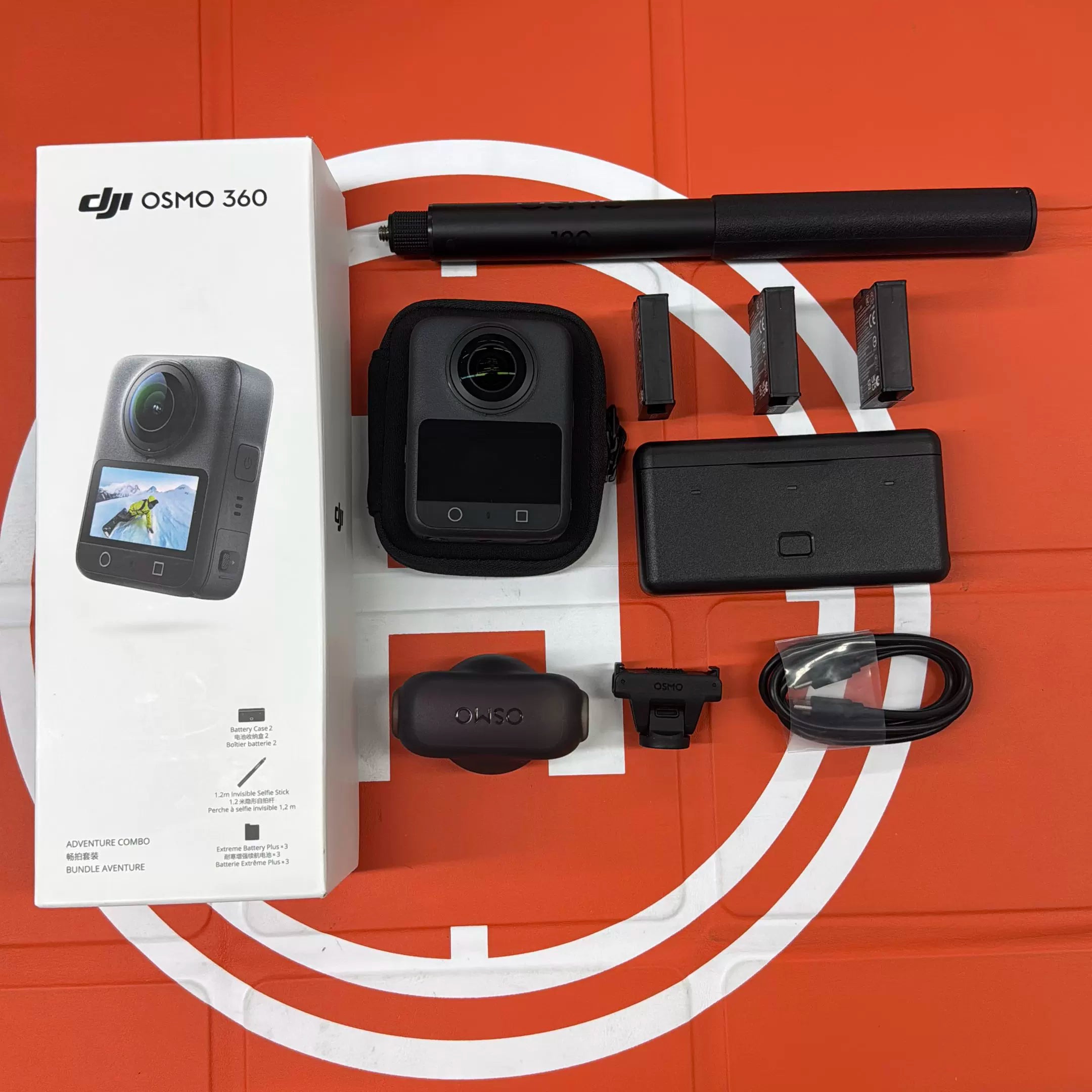 DJI Osmo 360 360 Camera Adventure Combo – Used – photo 1