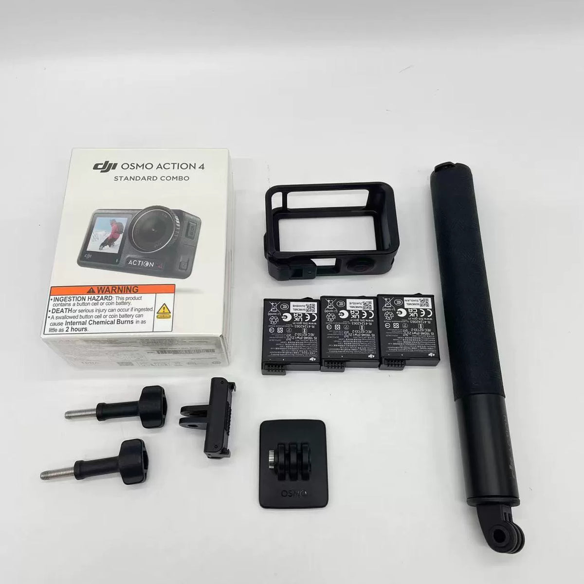 DJI Osmo Action 4 Three Battery Combo – open box, grade B – photo 1