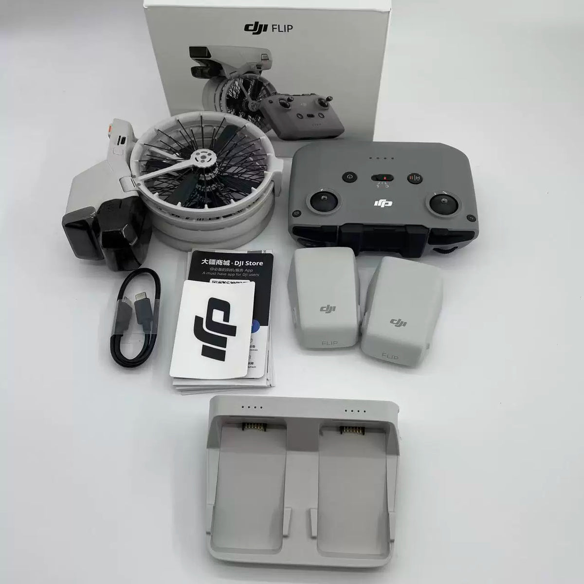 DJI Flip Dual Battery Combo, DJI Care Refresh (transferable) – open box, grade B – photo 1
