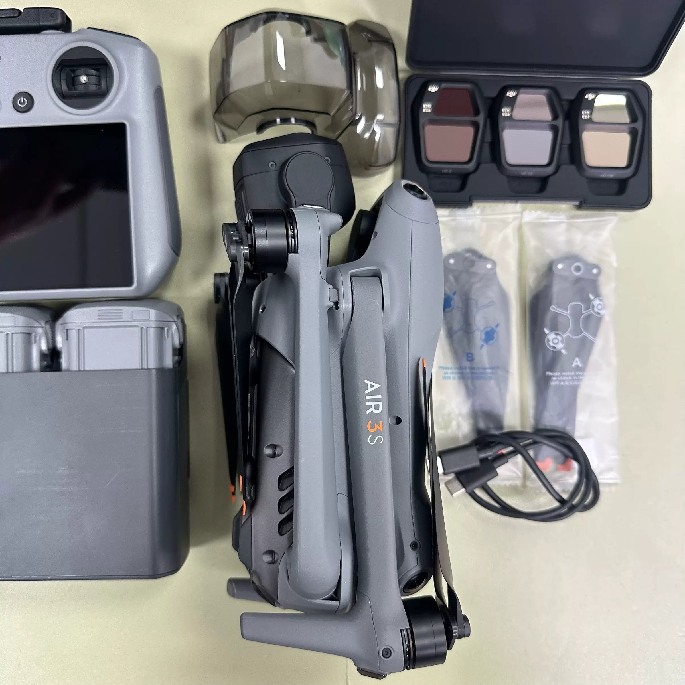DJI Air 3S Drone Screen Remote Combo – Used #2 – photo 1